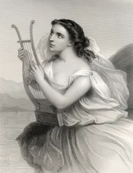 Safo, ilustración de 